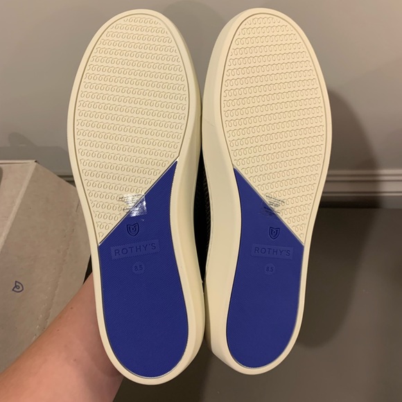 Rothy’s The Original Slip On Sneaker in Dark Brown Herringbone - Picture 4 of 14